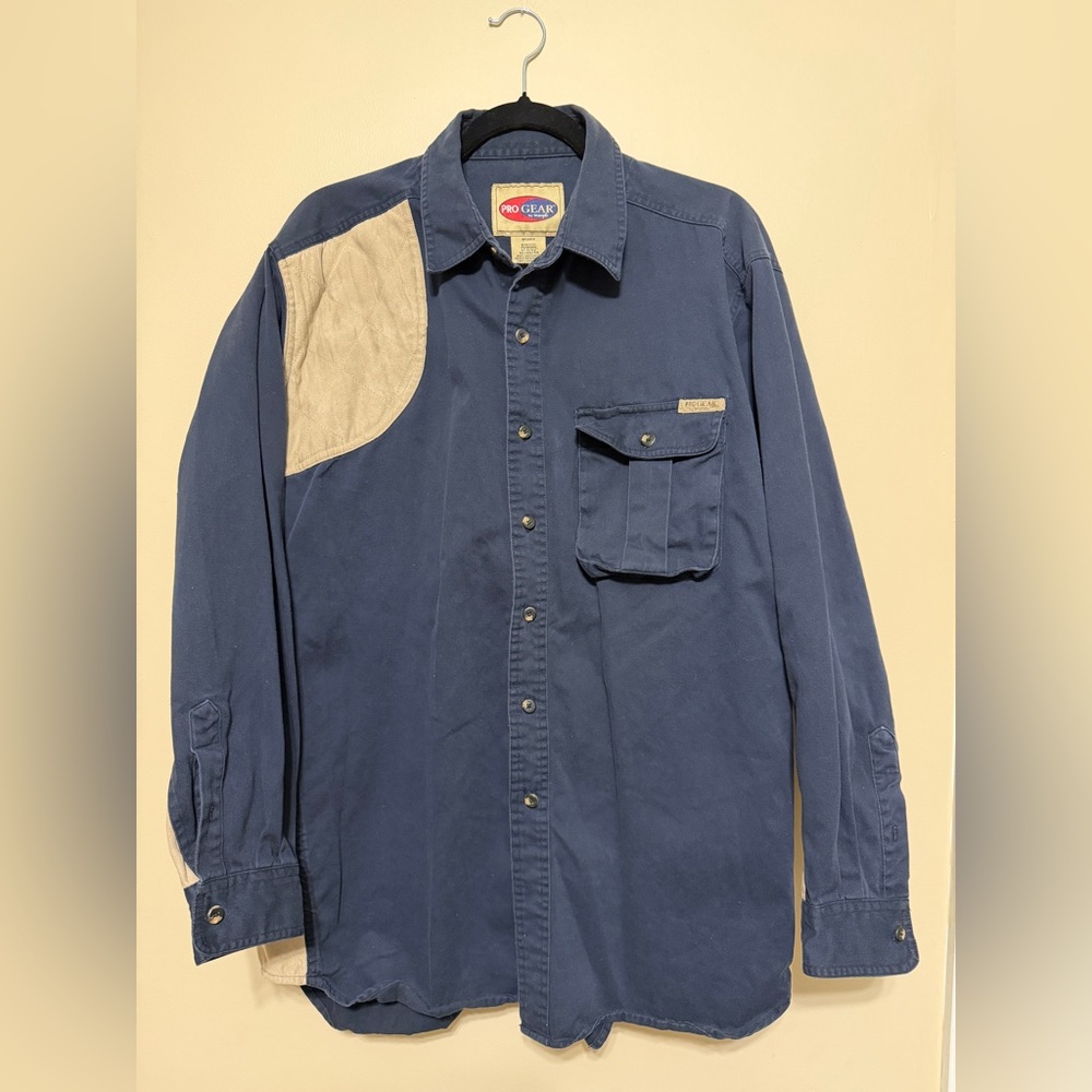 Pro Gear by Wrangler Blue Shooting Shirt